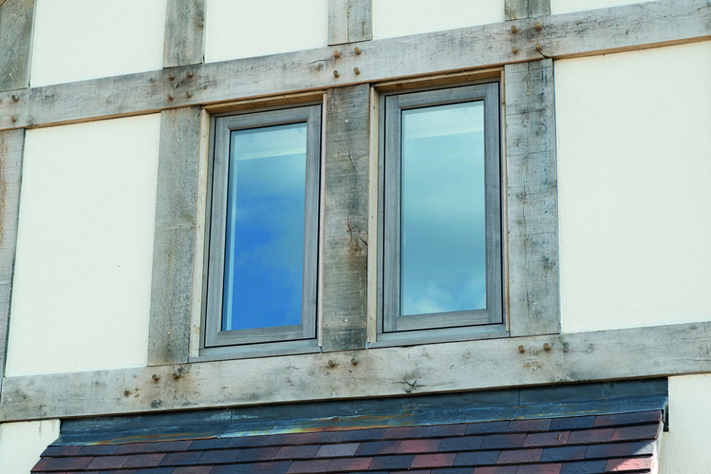 Residence 2 windows on a contemporary home — Timber Look Windows by Windows in the Lakes