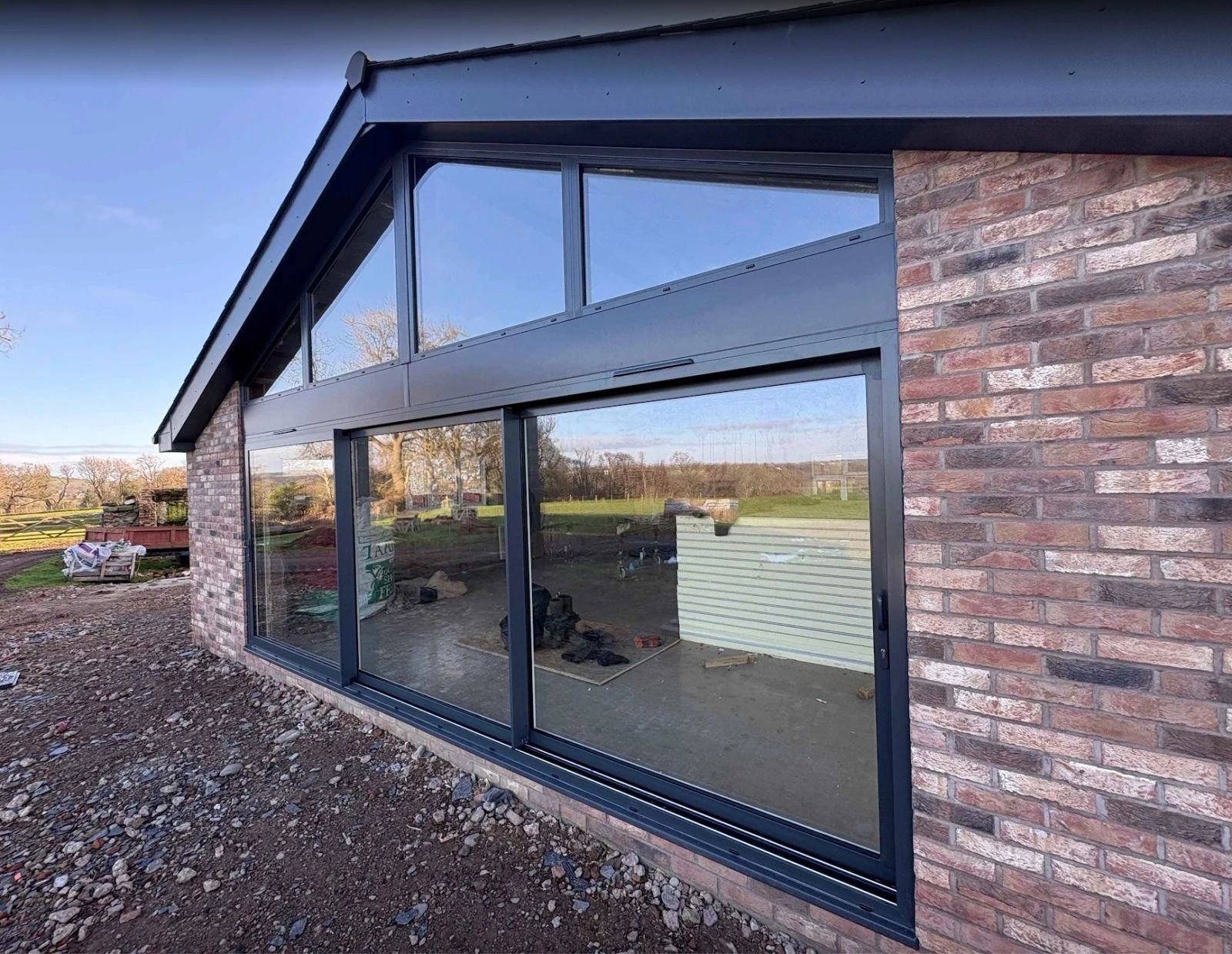 Slimline Sliding Doors, Barn Conversion near Brampton — Brampton, Carlisle