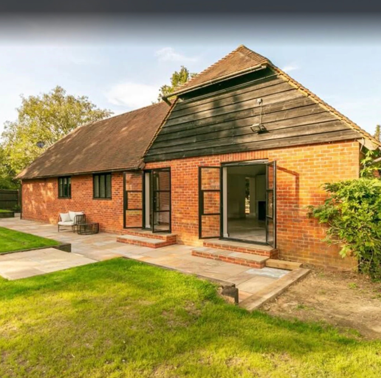 Steel-Look Doors and Screens, Barn Conversion, installed in North West, July 2026