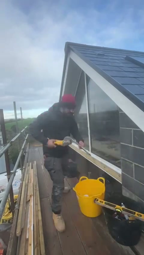 Cill and perimeter sealed, trims fitted and the deck cleared — the stage that decides how the glazing performs for the next twenty years.