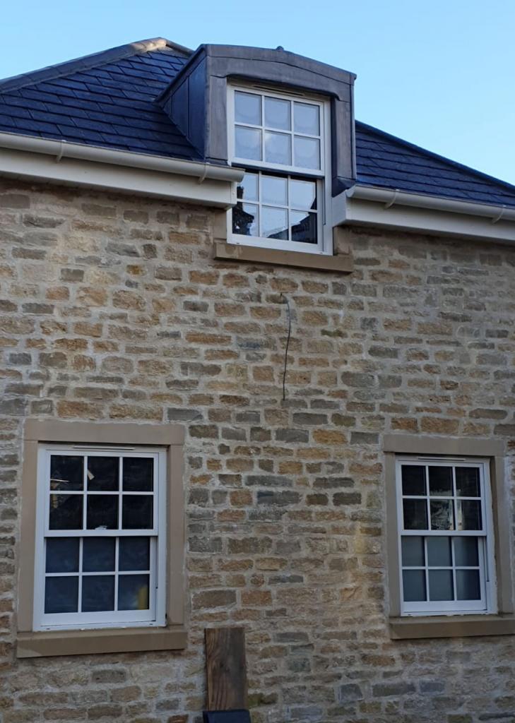 Aluminium Vertical Sliding Sash Windows, installed in Cumbria, March 2026