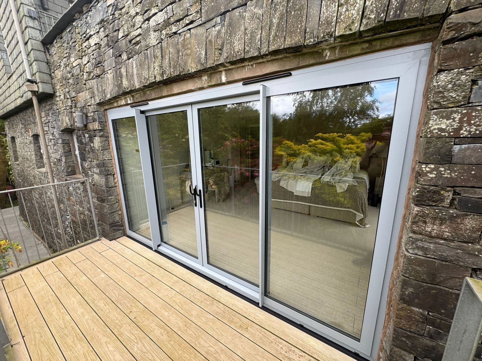 Slim 20mm Sliding Door Set, installed in Windermere, May 2026