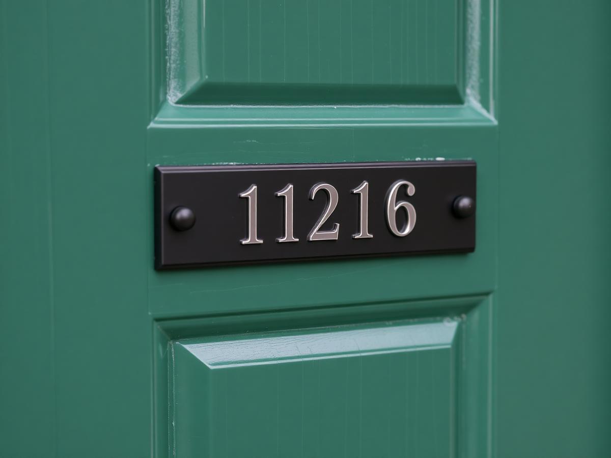 Letterplates & Numerals