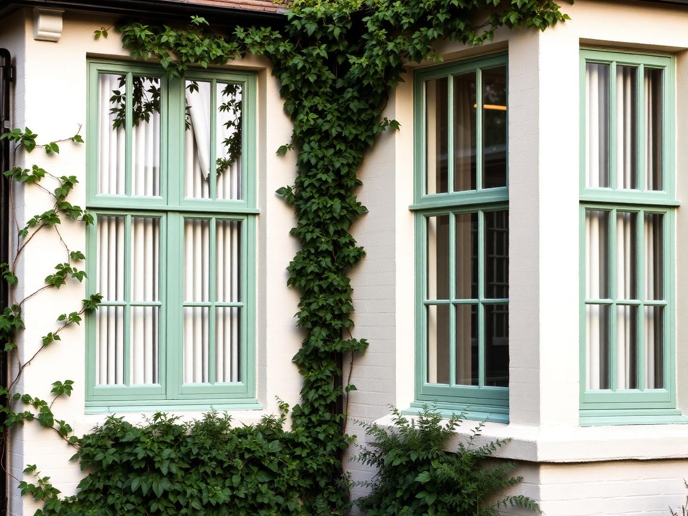 Conservation Area Home with vertical sliding sash windows