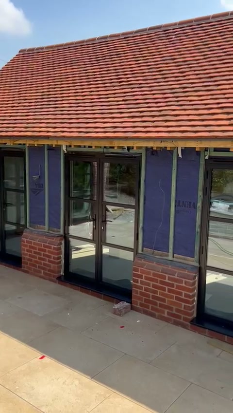 Courtyard Garden Room, Brick Barn-Style New Build — Near Milnthorpe, South Lakeland, Cumbria